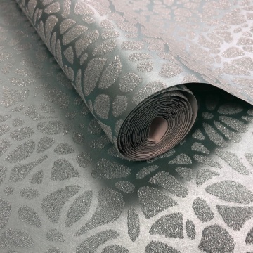 Tapet, Pebble, Seafoam Green Luxury Bead, 1838 Wallcoverings, 5.3mp / rola - Img 2