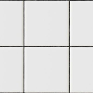 Tapet personalizabil Square Tiles, Clean White, Rebel Walls, 5 mp / rola - Img 2