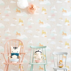 Tapet Rainbow Treasures, Lovely Pastel Pink, Majvillan - Img 7