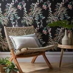 Tapet Serenity, Celadon Green Luxury Tree, 1838 Wallcoverings, 7mp / rola - Img 1