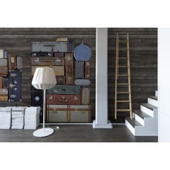 Tapet Stacked Suitcases, Pile, repetitiv, Rebel Walls - Img 3