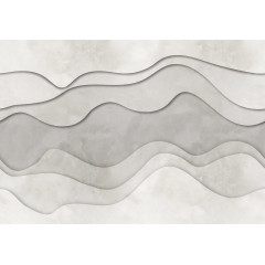 Tapet Wave, White, Rebel Walls - Img 2