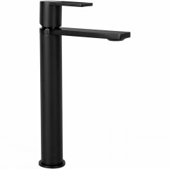 Baterie lavoar inalta Rea Flip negru mat - Img 1
