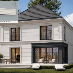 Brau exterior BT02A - 12x6x200 cm - Img 3