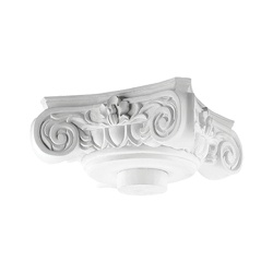 Capitel coloana din poliuretan L313F - 10.5x26.5 cm