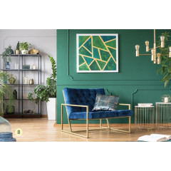 Chenar decorativ din poliuretan M1-2 - 14x14x2 cm - Img 2