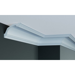 Cornisa decorativa din poliuretan Flexibil P832F - 11.4x7.8x200 cm - Img 2