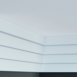 Cornisa poliuretan flexibil P886F - 5x19x200 cm - Img 2