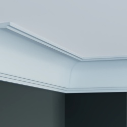 Cornisa poliuretan flexibil P910F - 10.5x8.7x200 cm - Img 2