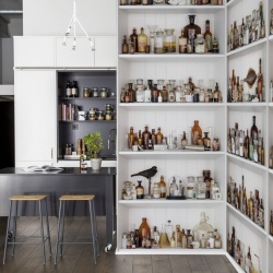 Fototapet, 3D Cabinet of Curios, Rebel Walls