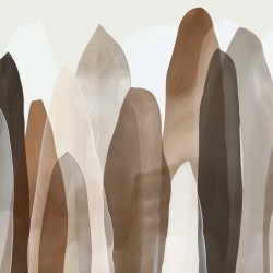 Fototapet Abstract Marron et Beige Petale Rêve MP203