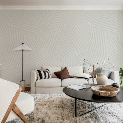 Fototapet, Abstract Weave, Beige, Rebel Walls
