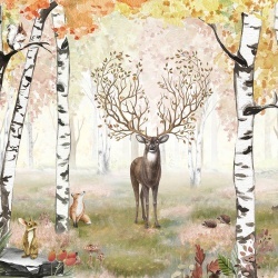 Fototapet Amazing Antlers - Autumn, Kikki Belle - Img 2