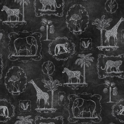 Fototapet, Animal Party, Blackboard, Rebel Walls - Img 5