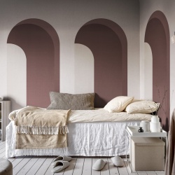 Fototapet, Arch, Pink, Rebel Walls - Img 3