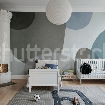 Fototapet, Art Petals, Blue, Rebel Walls - Img 3