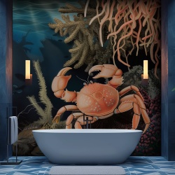 Fototapet Artistic Profond Crabe Rêve PC120 - Img 2