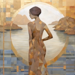 Fototapet Artistic Venus Goldy Rêve VG100