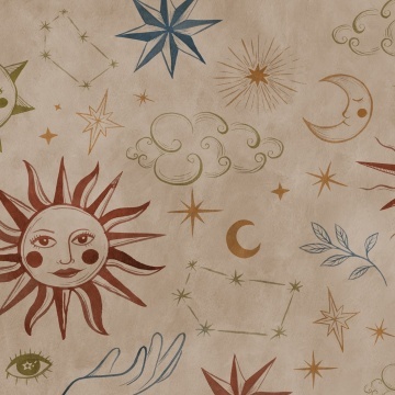 Fototapet, Astrology, Multi, Rebel Walls - Img 2