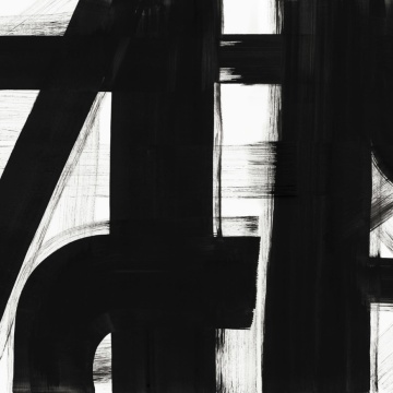 Fototapet, Bold Lines, Black & White, Rebel Walls - Img 2