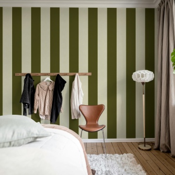 Fototapet, Bold Stripes, Green, Rebel Walls - Img 3