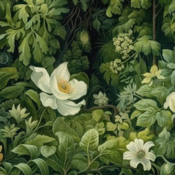 Fototapet Botanic Nectar Lotus Rêve NL103