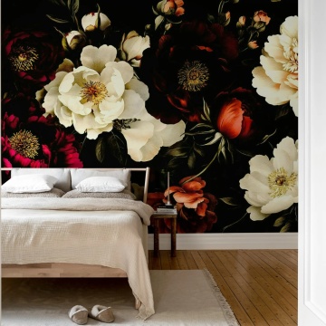 Fototapet, Bouquet of Roses, Red, Rebel Walls - Img 3
