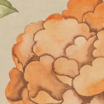 Fototapet, Chinoiserie Botanica, Yellow, Rebel Walls - Img 4