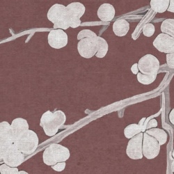 Fototapet, Chinoiserie Lace, Raspberry Red, Rebel Walls - Img 8