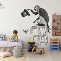 Fototapet, Circus Animal, Mr Monkey, Rebel Walls - Img 3