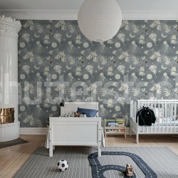 Fototapet, Circus Dream, Gray, Rebel Walls