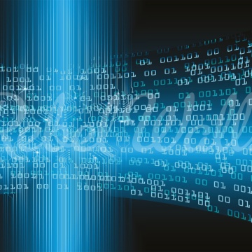 Fototapet, Code, Blue, Rebel Walls - Img 2