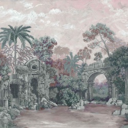 Fototapet Colonial, Pink, Coordonne - Img 2