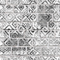 Fototapet, Decorated Bricks, Rebel Walls - Img 2