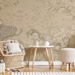 Fototapet Delicate Playground - personalizat, VLAdiLA