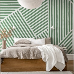 Fototapet, Different Directions, Green, Rebel Walls