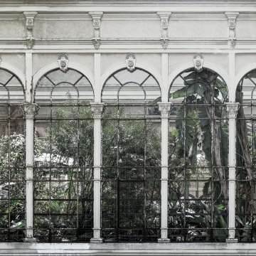 Fototapet, Dove Gardens, White, Rebel Walls - Img 2