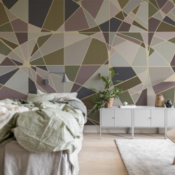 Fototapet, Facet, Retro, Rebel Walls