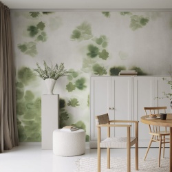 Fototapet, Faded Dreams, Green, Rebel Walls