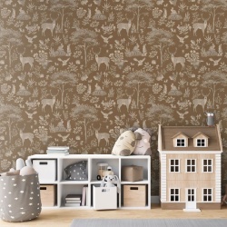 Fototapet Fantastic Forest - Vintage Brown, Kikki Belle - Img 3