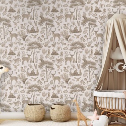 Fototapet Fantastic Forest - Vintage White, Kikki Belle - Img 4