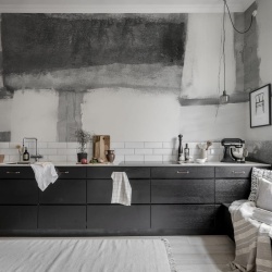 Fototapet, Fields, Graphite, Rebel Walls