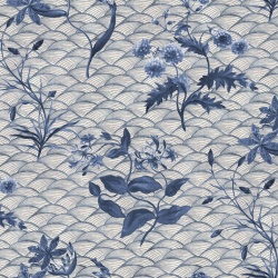 Fototapet, Floral Ripple, Blue, Rebel Walls - Img 2