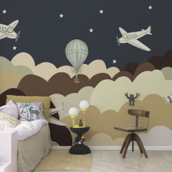 Fototapet, Fly Away, Brown, Rebel Walls - Img 3