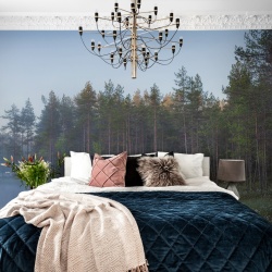 Fototapet, Forest Lake, Rebel Walls