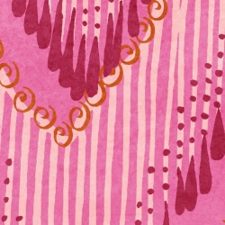 Fototapet, Fringed Follies, Hot Pink, Rebel Walls - Img 8