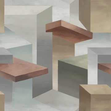 Fototapet, Geometrics, Beige, Rebel Walls - Img 2