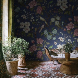 Fototapet, Grandiflora, Blue, Rebel Walls