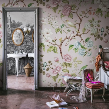 Fototapet, Grandiflora, Soft Pink, Rebel Walls - Img 3
