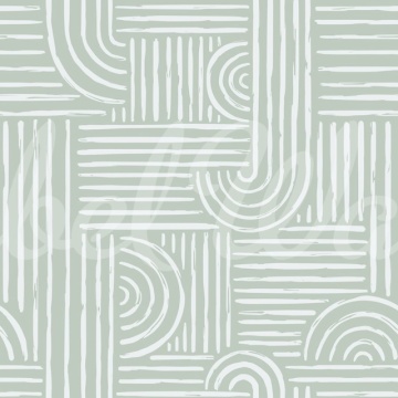 Fototapet, Graphic Vaults, Green, Rebel Walls - Img 2